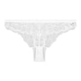 thumbnail image 3 of Tanga Simply Basic Talla G de Encaje Blanco para Mujer, 3 of 3