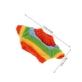 thumbnail image 4 of 3 piezas de ropa para muñecas de peluche, suéter y accesorios de peluche, conjunto de oso de punto para muñecas, para vestir., 4 of 5