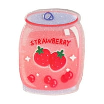 MOQIN Fruit Juice Fridge Magnets 3D Silicone Magnet Refrigerator Stickers Champagne Bottle Opener Juice Cup Wine Glass for Refrigerators,Holiday-Themed Refrigerator Organizers for Grocery Lists