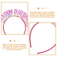 thumbnail image 3 of 3pcs Birthday Theme Letters Hair Clasp Light Hair Band Birthday Party Decor, 3 of 8
