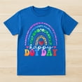 thumbnail image 2 of Rainbow Happy Dot Day S T-Shirt – Teacher Appreciation – Unisex Gift, 2 of 6