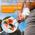 thumbnail image 2 of WYJ Golf Training Aids, Comfortable Anti-Slip Golf Swing Trainer Aid, Golf Club Training Grip Pad, Golf Accessories Gift for Golf Lover-0614, 2 of 6