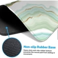 thumbnail image 6 of Large Gaming Mouse Pad Blue Marble Non-Slip Desk Pad Keyboard and Mouse Desk Mat for Gamer, Office & Home, 31.5 x 15.7 in, 6 of 6