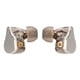 thumbnail image 1 of Auriculares MMCX de 10 mm Unidad dinámica HiFi Sonido equilibrado de 3 frecuencias Auriculares MMCX de Metal Desmontables DIY para SE215 SE315 SE425 Plata, 1 of 5