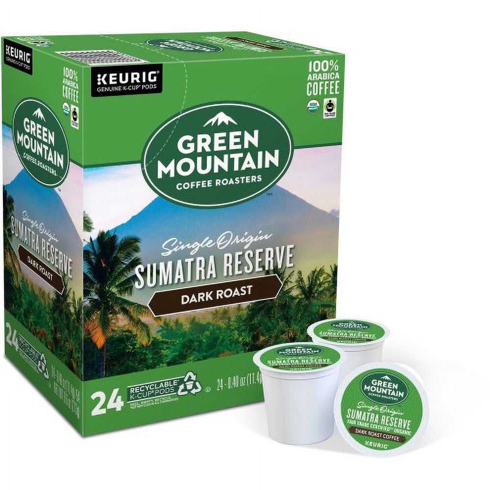 Keurig Fair Trade Organic Sumatran Extra Bold Coffee K-Cups, 24/Box, Each