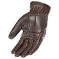 thumbnail image 2 of Joe Rocket Cafe Racer Mens Brown Leather Gloves Large, 2 of 2