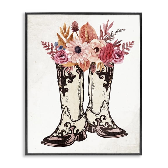 Stupell Industries Farmhouse Black Framed Giclee Art, 11 x 14, by Kim Allen