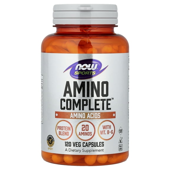 NOW Foods Sports, Amino Complete, Amino Acids, 120 Veg Capsules