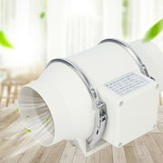 4" Inline Duct Ventilation Fan Circulation Vent Blower for Tent Greenhouse 4 Inline Duct Fan 35W 220 CFM Ventilation Exhaust Blower Fans with Efficient Quiet Copper Motor for Ducting Vents Bathroom