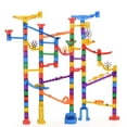 118pcs Glowing Marble Run, Marble Race Track Building Block & Marble