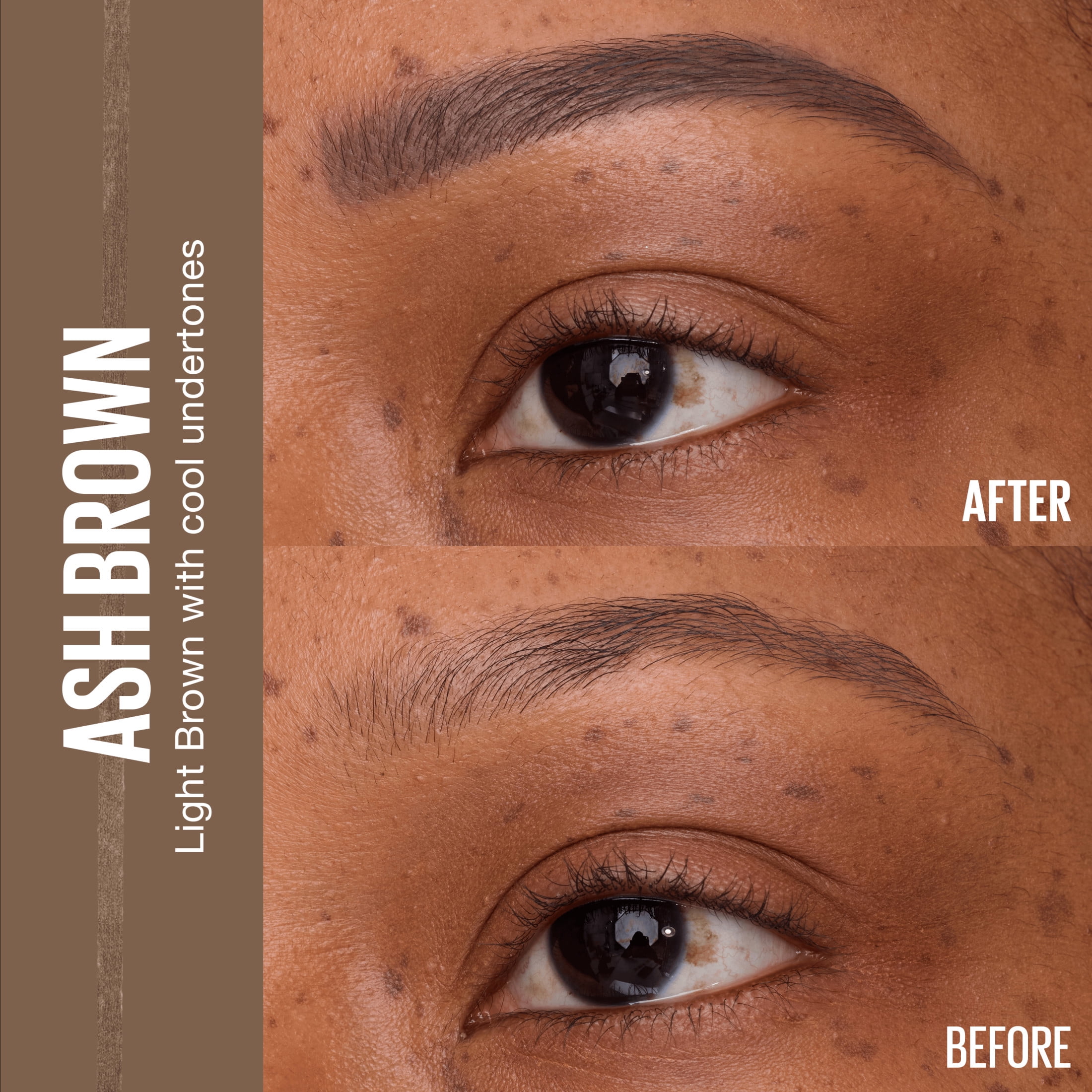 (6 pack) Maybelline Express Brow Ultra Slim Pencil Eyebrow Makeup, Precision Tip, Ash Brown, 0.003 fl oz