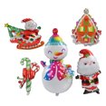 thumbnail image 1 of Christmas Foil Balloons, 5pcs Environmental Protection Christmas Aluminum Foil Balloons  For Birthday For Christmas Party For Christmas Tree Decorations, 1 of 8