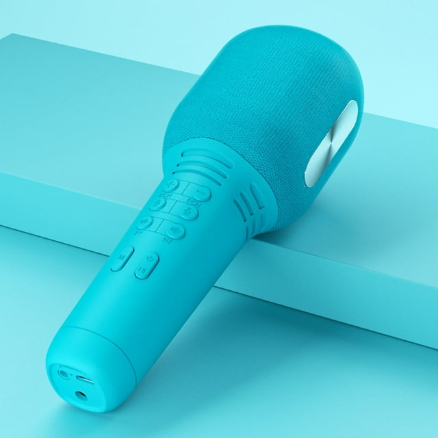 EGNMCR Microphone Sans Fil pour Chanson de Téléphone Cellulaire Microphone Hi-Fi Audio d'Une K Chanson Live Treasure Microphone à Condensateur Sans Fil Bluetooth Microphone Microphone