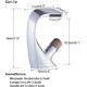 thumbnail image 4 of Chrom Basin Faucet Waterfall Single Handle Single Hole Waterfall Spout Mixer Tap For Bathroom Vanity Basin, 4 of 4