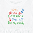 thumbnail image 4 of Inktastic Mechanic Like Daddy Girls Baby Dress, 4 of 5