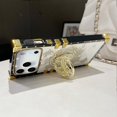 thumbnail image 2 of for iPhone Pro Max Glitter Case with Kickstand, Cute Bling Diamonds Butterfly Foldable Stand Shockproof Marble Shell Aurora Floral Pattern Girl Woman Soft Cover for iPhone Pro Max, White, 2 of 12