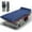 Wine bed(Blue pearl mat)-1PC, variant on Lilypelle Folding Camping Cot for Adults, Portable Sleeping Cot, Folding Cot Rollaway Guest Bed with 3.3 inch 2 Sided Mattress and Carry Bag