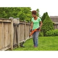 thumbnail image 3 of BLACK+DECKER LST201 20V MAX Lithium Ion String Trimmer/Edger, 10", 3 of 5