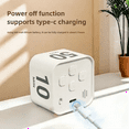 thumbnail image 5 of Timer Cube Timer Visual LED Display Time Kids Time Management Kitchen Countdown Timer, 5 of 5