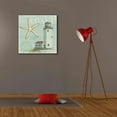 thumbnail image 6 of Epic Graffiti 'Beach House II' by Lisa Audit, Canvas Wall Art, 26"x26", 6 of 8