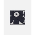 thumbnail image 2 of Marimekko Towel Unikko Dark Blue Face Towel 12" x 12", 2 of 3