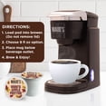 thumbnail image 4 of Maud's Maple Vanilla Flavored Coffee Pods, 18 ct, Medium Roast Flavored Coffee in Single Serve Pods – 100% Arabica Beans, Compatible with Keurig K Cups Maker, 4 of 5