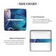 thumbnail image 5 of Balery Underwater Turtle Dolphin Octopus Porta Pañuelos de Cuero con Estampado – Funda Moderna Cuadrada para Caja de Pañuelos, Dispensador 5x5x5'', 5 of 7