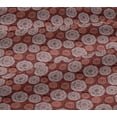 thumbnail image 5 of oneOone Viscose Jersey Fabric Circle Block Print Fabric By The Yard 60 Inch Wide, 5 of 5