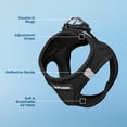 thumbnail image 3 of Best Pet Supplies Voyager Arnés de Malla para Perros, Base Negra, Mediano (Pecho: 16" - 18"), 3 of 5