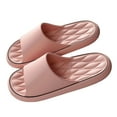 thumbnail image 5 of FRSASU Women's Diamond Patterned Eva Slippers,Shower Shoes Indoor Slides for Spring and Summer Fashionable Casual Home Bathroom Wear Pink, 5 of 6