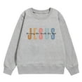 thumbnail image 4 of Girls Round Neck Soft Sweatshirt Long Sleeve Graphic Pullover Cute Kids Clothes Girls Winter Clothes for School and Everyday Wear, 4 of 4
