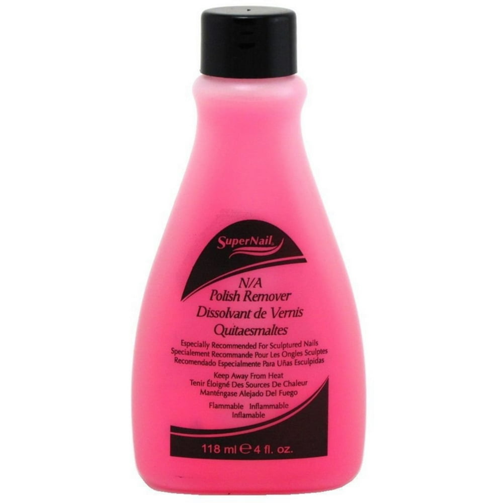 SuperNail Super Nail NonAbrasive Polish Remover, 4 Oz