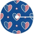 thumbnail image 1 of FMSHPON American Flag Tree Skirt Independence Day Xmas Christmas Tree Skirt Stand Mat for Holiday Party Decoration Indoor Outdoor 36 inches, 1 of 6