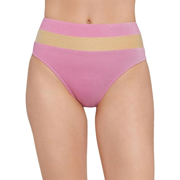 Salt   Cove Womens Juniors Metallic Beachwear Swim Bottom Separates