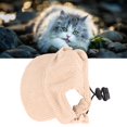 thumbnail image 1 of Sombrero De Sol Para Mascotas De Verano, Sombrero De Visera Elástico Ajustable, Con Agujerospara Las Orejas, Material De Pana Sombrero De Playa Para Perros Para Doguillo, 1 of 7