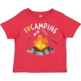 thumbnail image 3 of Inktastic I Love Camping- Campfire, Hot Dog, Marshmallows Boys or Girls Toddler T-Shirt, 3 of 5
