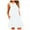 #3-White, variant on Azrian Womens Maxi Dresses,Dress on,Fashion Women O-Neck Casual Solid Pockets Sleeveless Multiplecolor