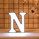 thumbnail image 1 of Marquesina de luz LED con letras letrero de luz nocturna para Ehuebsd fiesta hogar propuesta de boda Bar decoración de habitación de niñas, 1 of 9