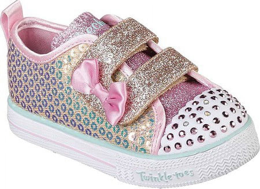 Skechers Twinkle Toes Shuffle Lites Lighted Sneakers Toddler Girl