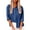 Dark Blue, variant on Toonshare Blouses For Women $5 Fashion Comfortable Womens Solid Color V Neck Loose Blouse Long Sleeve Casual Work Tunic Tops With Pocket Yellow XXXXL