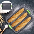 thumbnail image 3 of Silicone Baking Sheet Tray Pan Nonstick Bakeware Cookie Sheet Pan Rectangular Cake Pan Broiler Pan With Silicone Handle For Oven, 3 of 7