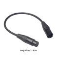 thumbnail image 4 of Matsuzay Cable de Audio XLR de 5 pines a 3 pines, Cable de adaptación, transmisión de datos de cámara profesional, adaptador a hembra, accesorio Cables de audio/vídeo 0.3 metros, 4 of 6