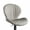 Gray, variant on Hawsaiy Bar Stools Set of 2, Modern Swivel Bar Chairs with Mid Back and Adjustable Seat Height,Gray