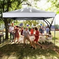 thumbnail image 1 of Dayplus Commercial Pop Up Canopy 10x10 Patio Gazebo Party Trade Show Tent Shelter, 1 of 5
