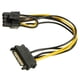 thumbnail image 4 of 10 piezas 15 pines 15 pines Sata macho a (6 + 2) 8 pines 8 pines Pcie hembra Cable convertidor de corriente, 4 of 5