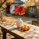thumbnail image 4 of Seyotauo Fall Artificial Maple Leaves Fake Fall Maple Leaves Autumn Faux Bushes for Vase Farmhouse Table Centerpiece Halloween Thanksgiving Decor for Wedding Bouquet Table, 4 of 6