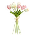 thumbnail image 1 of Melrose International 70666 15 Po Tulipe Bundle&44; Rose - Lot de 6, 1 of 1