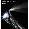 thumbnail image 5 of Rechargeable LED Flashlights High Lumens, 250,000 Lumen Brightest Flash Light, High Power Flashlight USB with 5000 mAh Capacity, IPX7 Waterproof Handheld LED Torch for Home, Camping, Hiking, 5 of 6