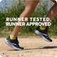 thumbnail image 5 of Balega Hidden Comfort Calcetines de running invisibles negros, paquete de 3, 5 of 8