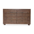 thumbnail image 2 of Michael Amini Carrollton Spruce Solids Wood Dresser in Rustic Ranch Brown, 2 of 5